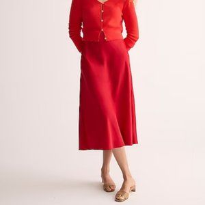 J.Crew Gwyneth Slip Skirt